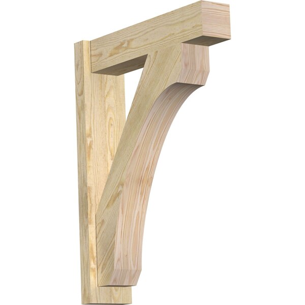 Ekena Millwork Legacy Block Rough Sawn Outlooker, Douglas Fir, 6"W x 24"D x 32"H OUT06X24X32LEC05RDF - main